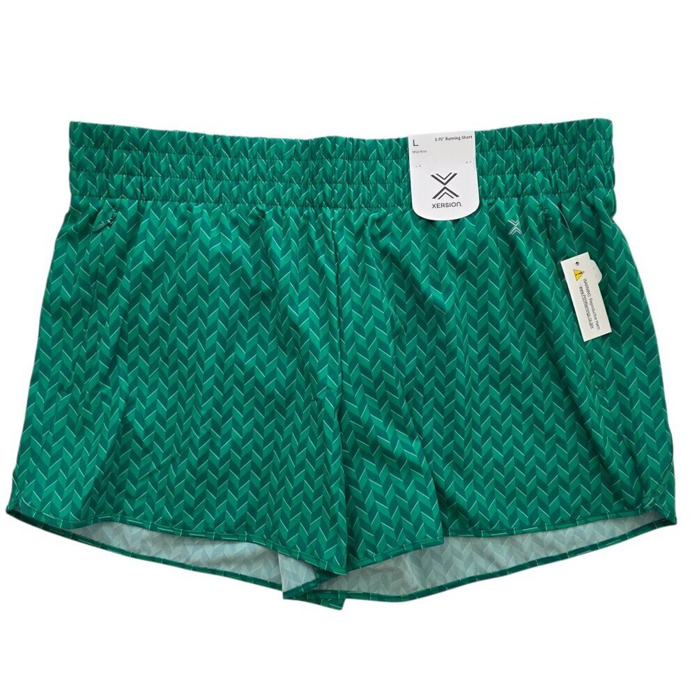 NWT XERSIONS WOVEN RUNNING SHORTS SIZE L